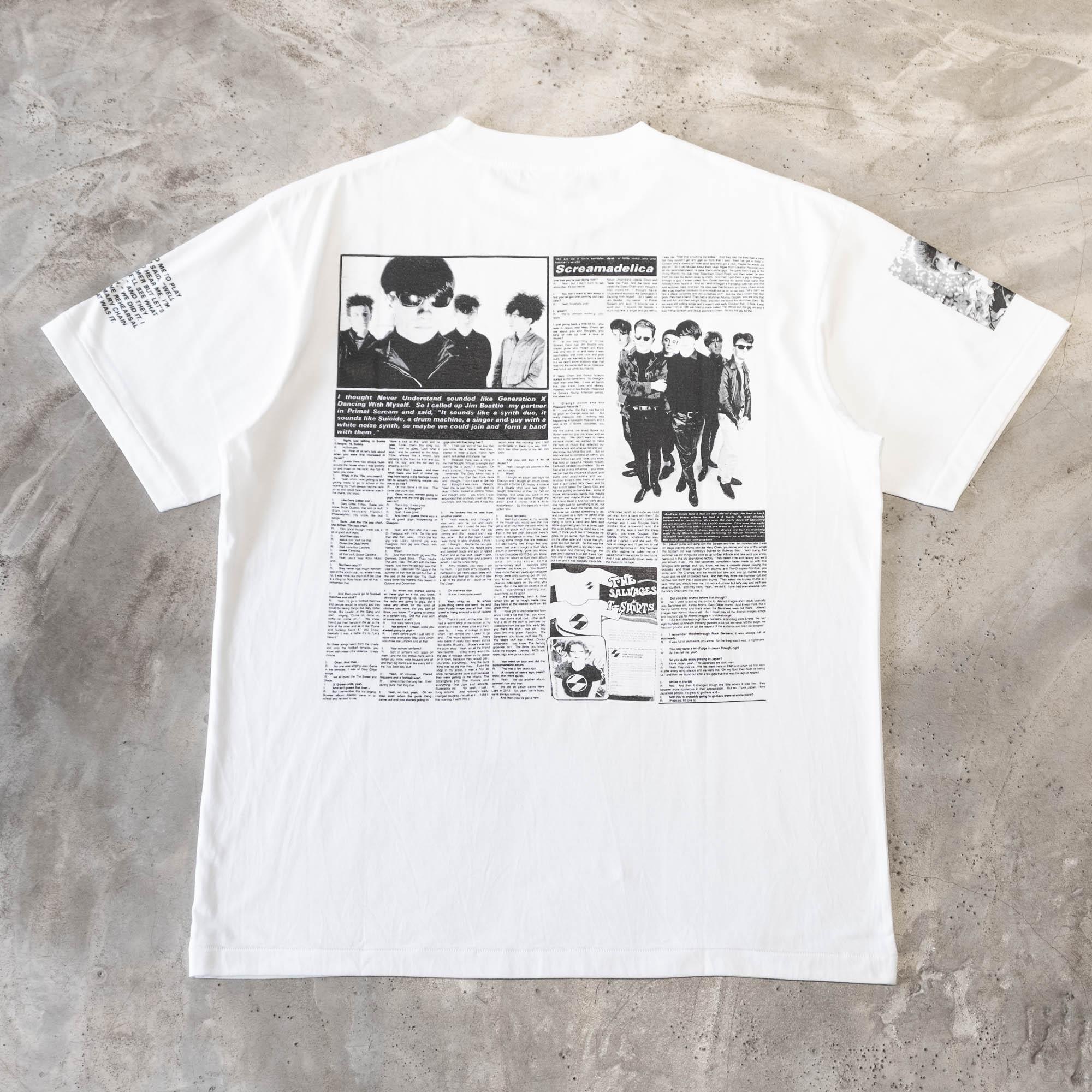 The Salvages No Particular Reason Bobby Gillespie T-Shirt - White - Image 9