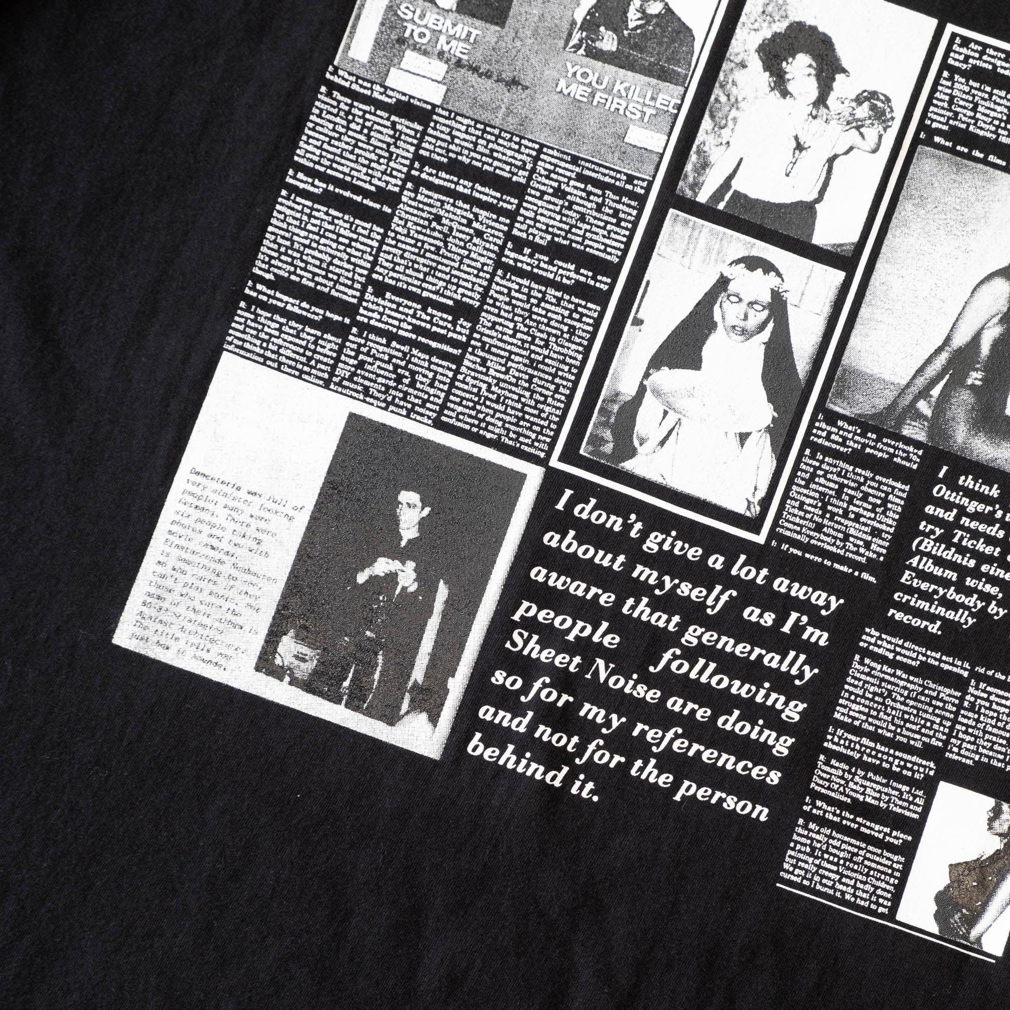 The Salvages No Particular Reason Sheet Noise T-Shirt - Black - Image 12
