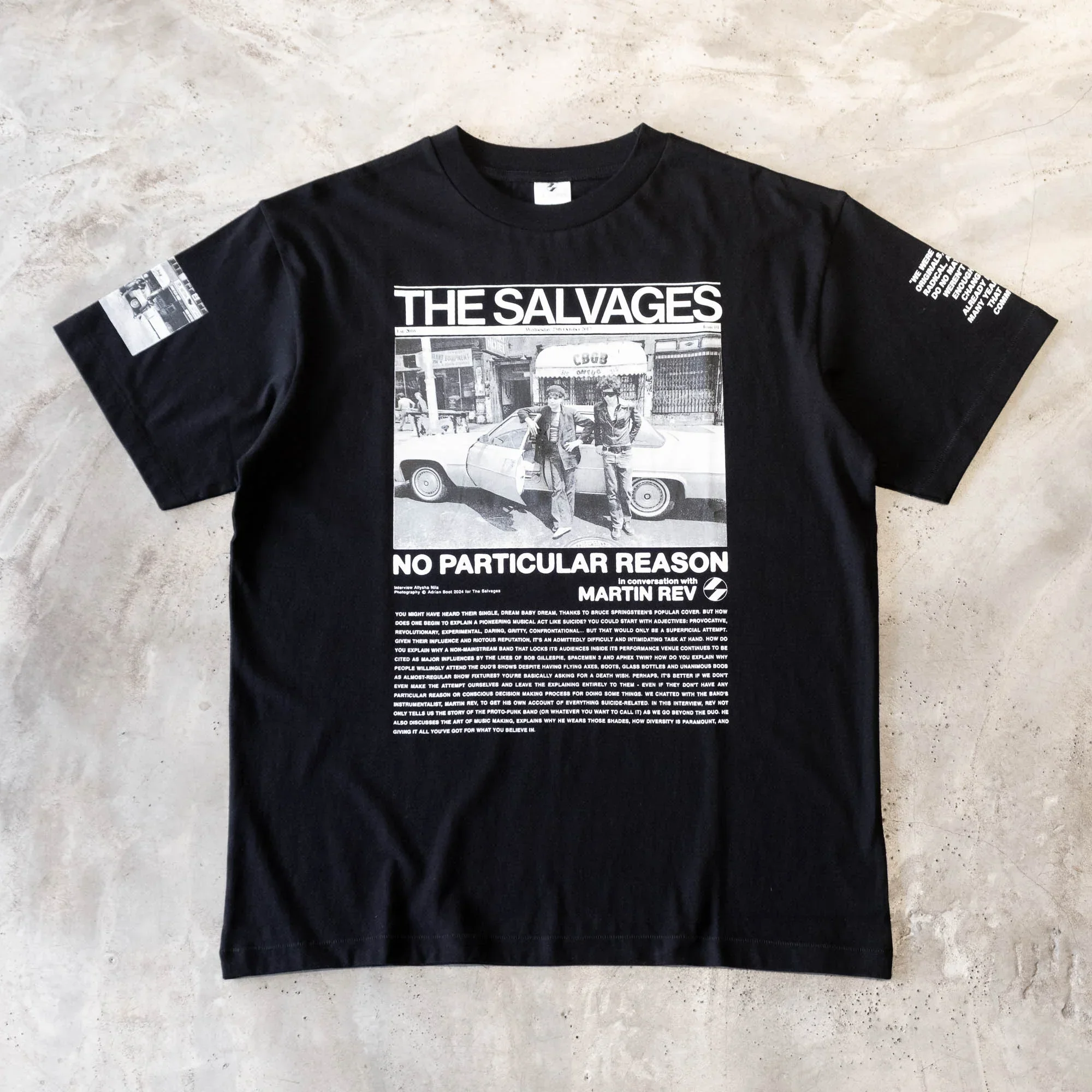 The Salvages No Particular Reason Suicide T-Shirt - Black - Image 2