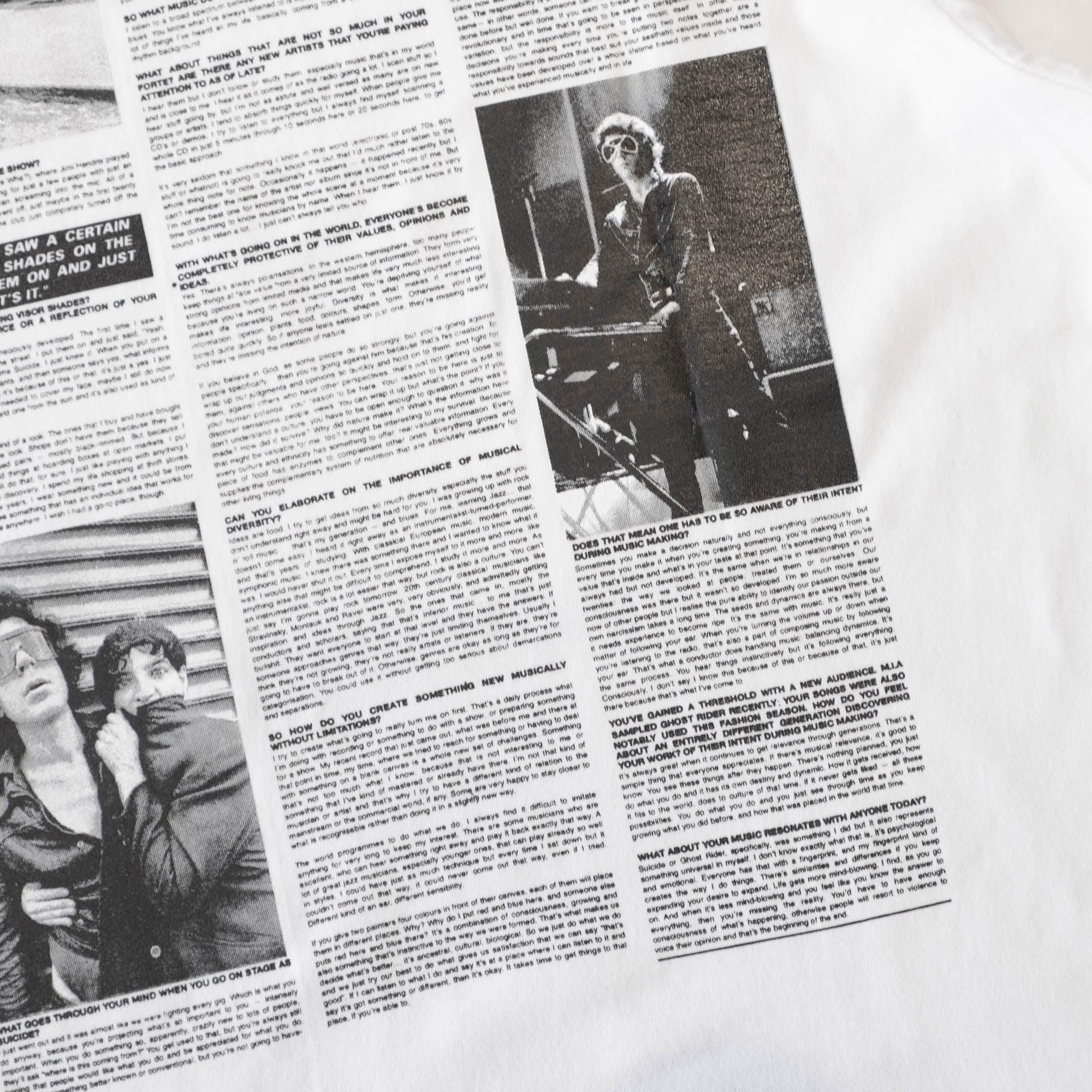 The Salvages No Particular Reason Suicide T-Shirt - White - Image 12