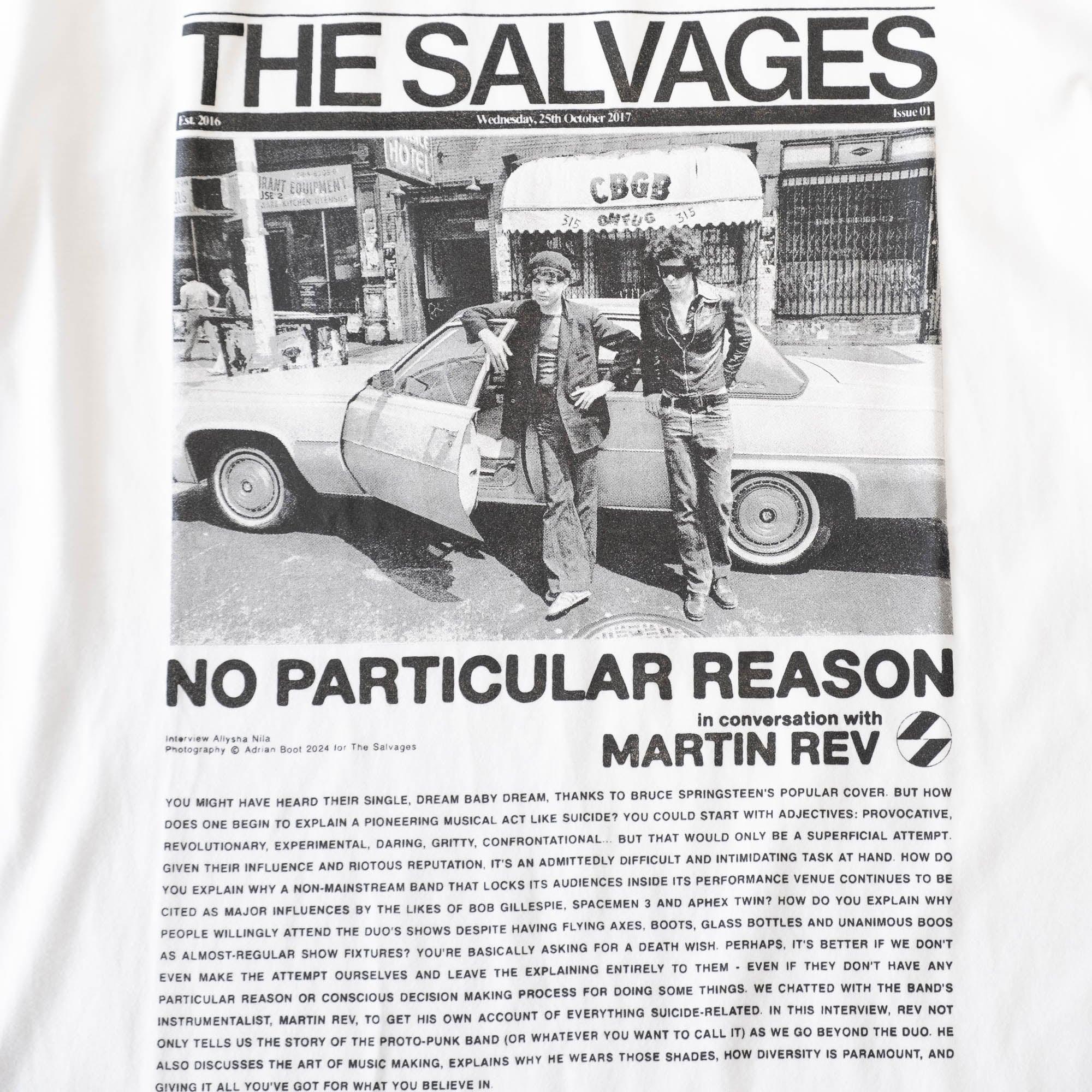 The Salvages No Particular Reason Suicide T-Shirt - White - Image 8