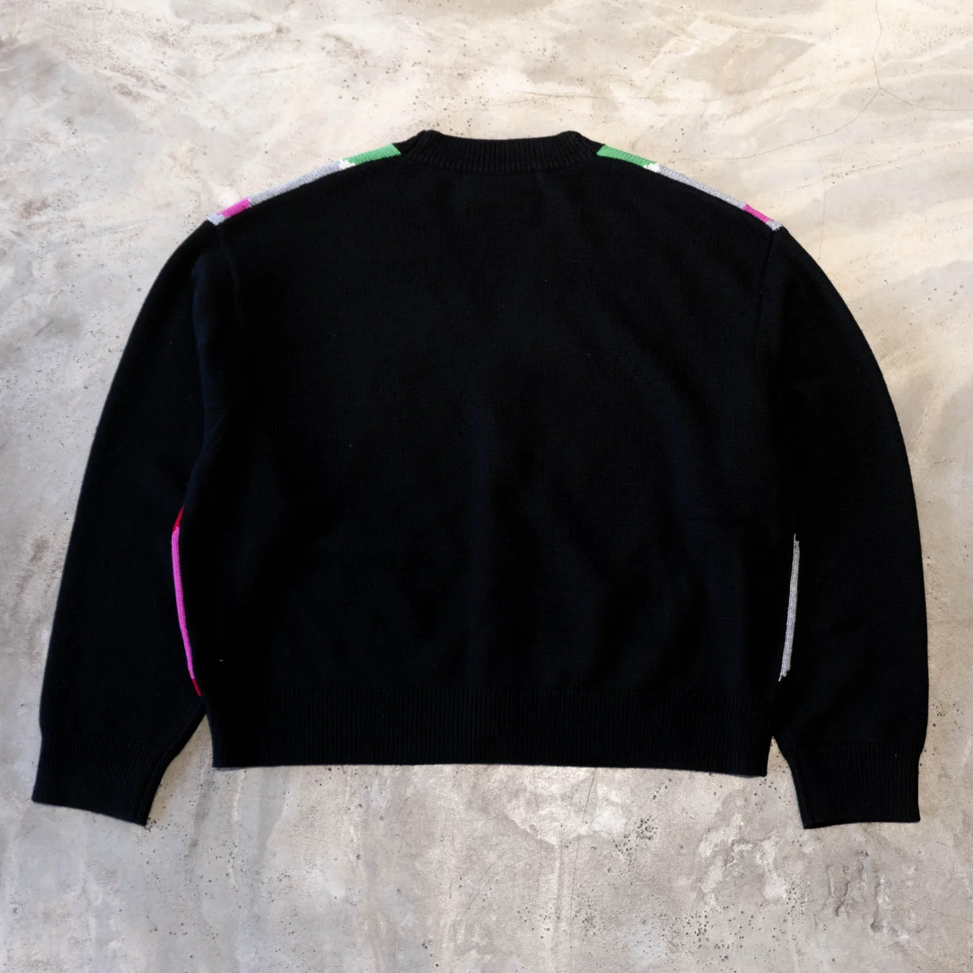 The Salvages Verlaine Cardigan - Black/Multi - Image 10