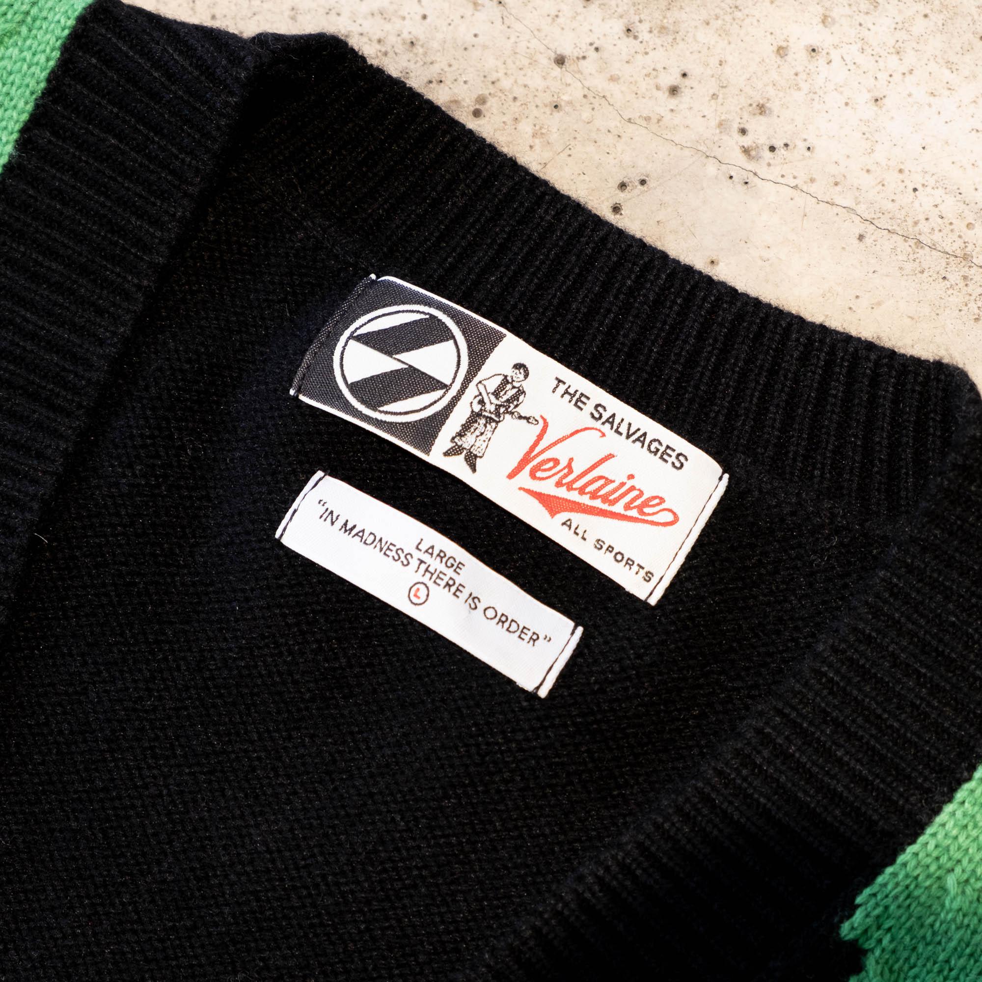 The Salvages Verlaine Cardigan - Black/Multi - Image 8