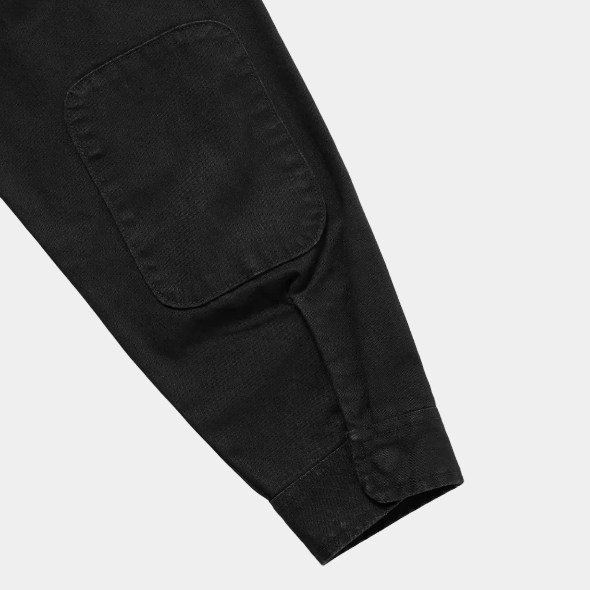 thisisneverthat Washed Zip Shirt - Black - Image 4