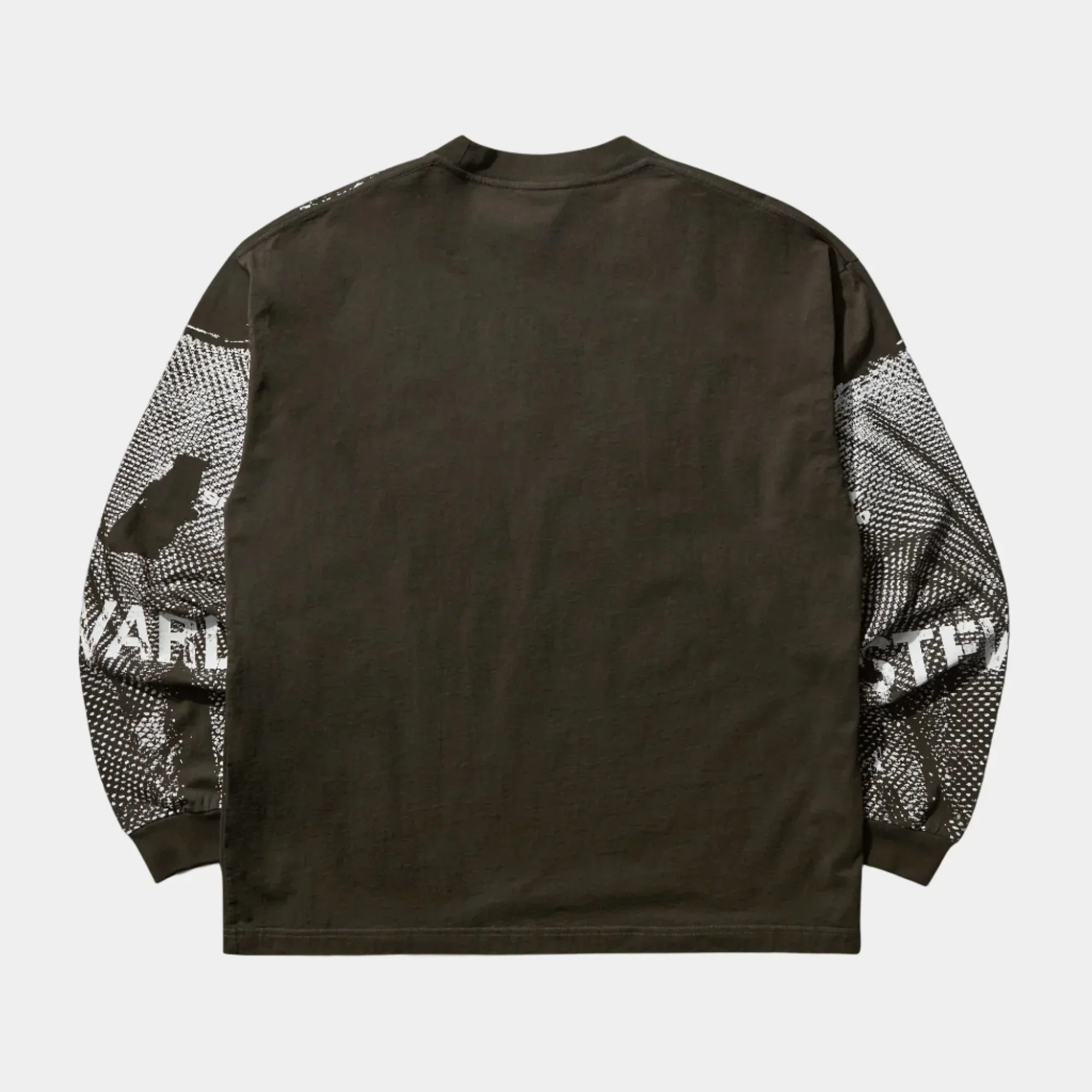 Umbro By Slam Jam Steward Vest Long Sleeve T-Shirt - Dark Olive - Image 4