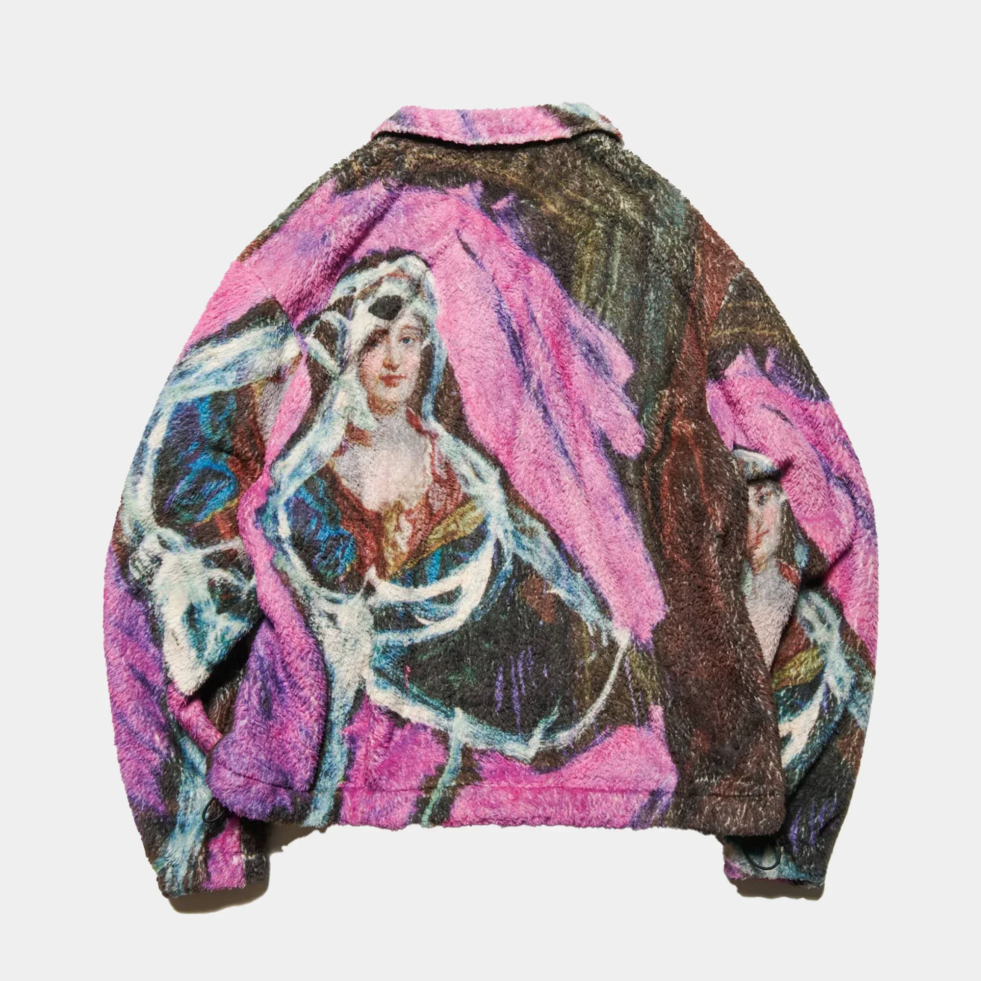 Uniform Experiment Asger Jorn Painting Fleece - (A) Portrait Pigeon - Image 3