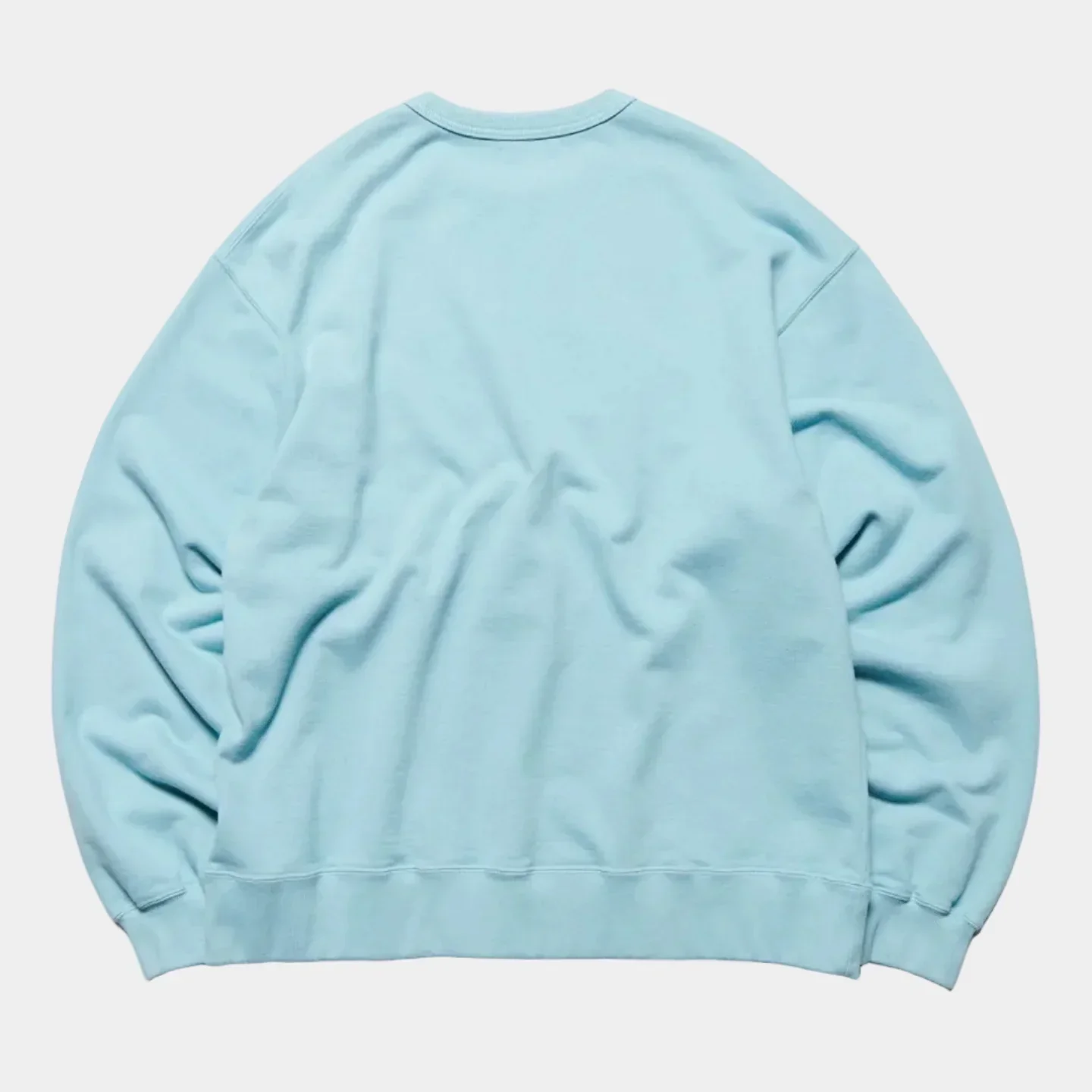 Uniform Experiment Cut Out Logo Sweatshirt - Light Blue - Image 3