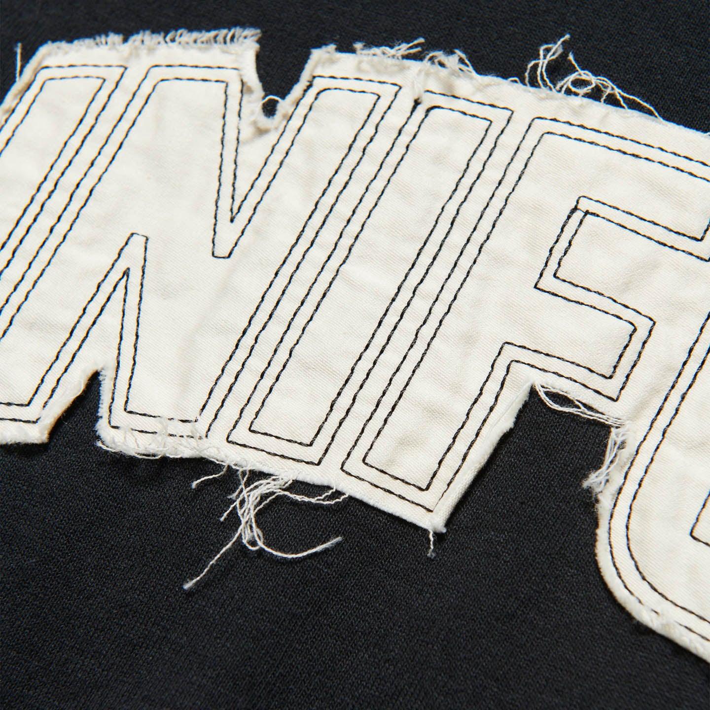 Uniform Experiment Cut Out Logo Tee - Black - Image 3