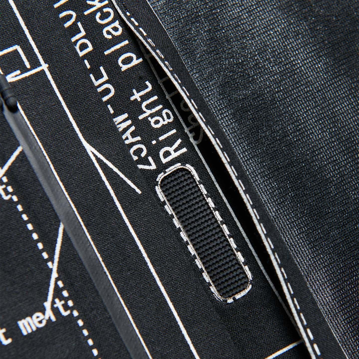 Uniform Experiment Map Out 3 Layer Mountain Parka - Black - Image 5