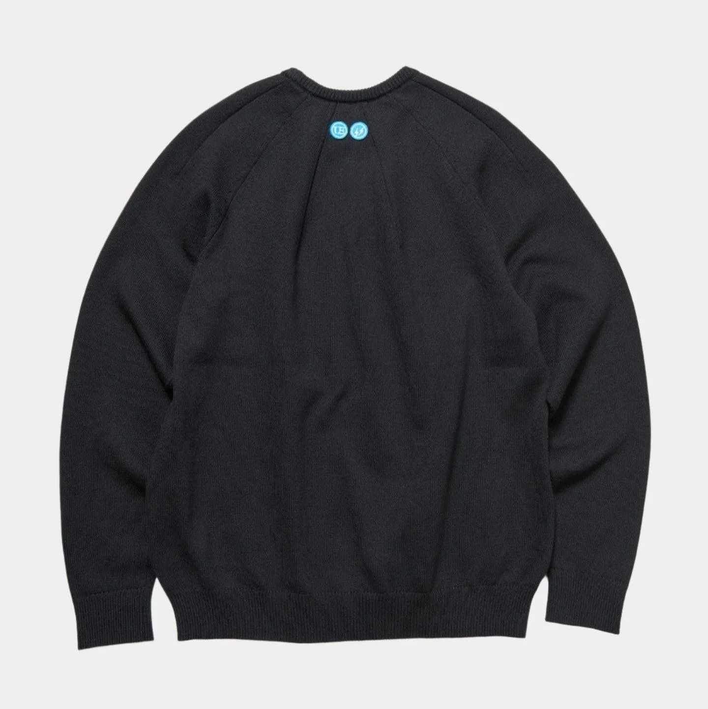 Uniform Experiment Plain Nordic Knit - Black - Image 3