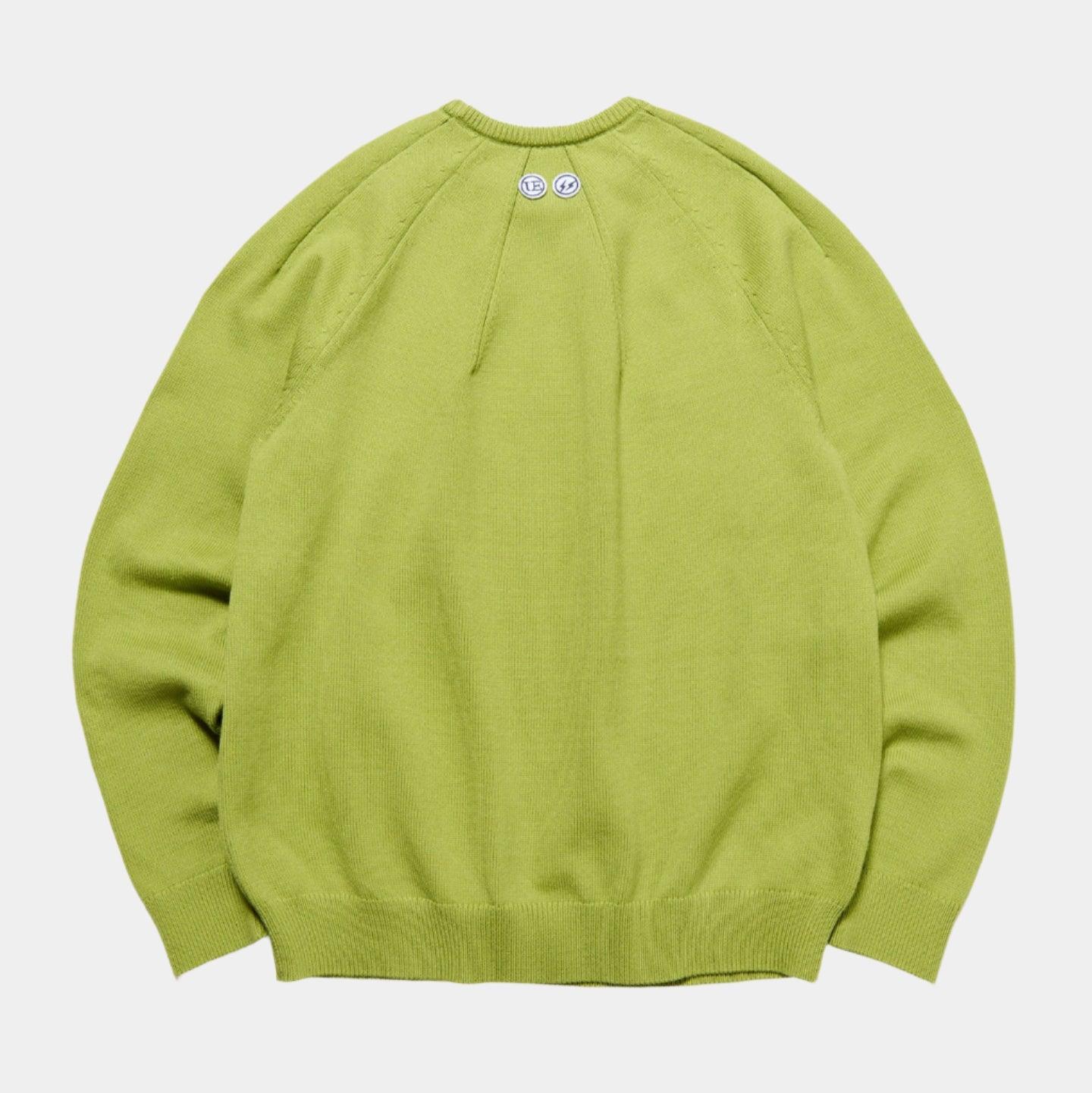 Uniform Experiment Plain Nordic Knit - Green - Image 3